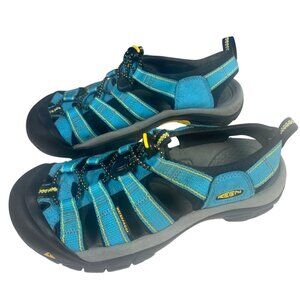 Keen H2 Newport Aqua Blue Waterproof Sport Hiking Sandals Women's 8 EU 38.5
